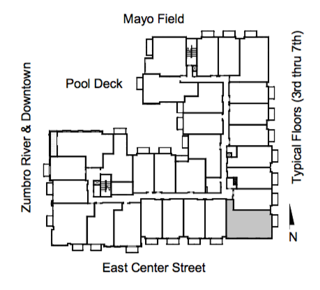 Riverwalk Floor Plan Building Layout