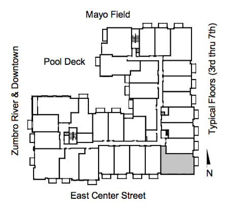 Riverwalk Floor Plan Building Layout