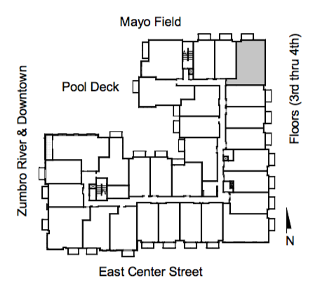 Riverwalk Floor Plan Building Layout