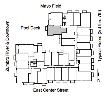 Riverwalk Floor Plan Building Layout