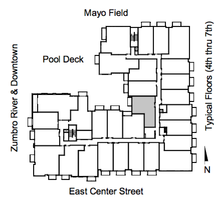 Riverwalk Floor Plan Building Layout