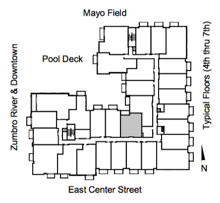 Riverwalk Floor Plan Building Layout