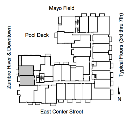 Riverwalk Floor Plan Building Layout