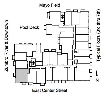 Riverwalk Floor Plan Building Layout